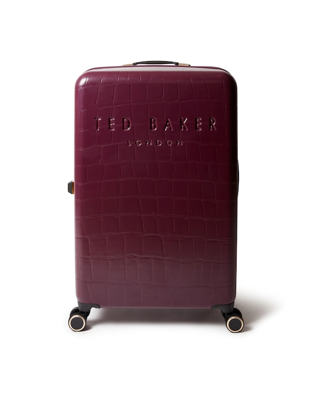 Ted Baker Plum Large Suitcase